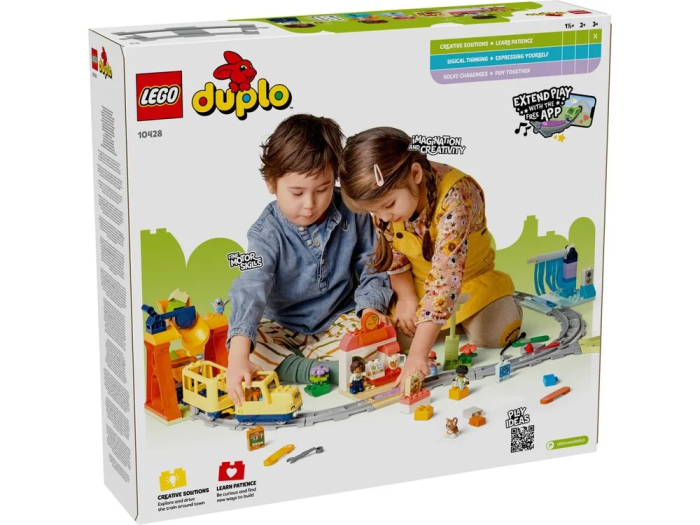 Конструктор LEGO DUPLO Town Великий інтерактивний громадський потяг