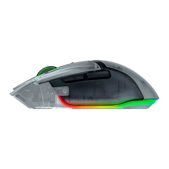 Мышь Razer Basilisk V3 Pro 35K, RGB, USB-A/WL/BT, Phantom White Ed.
