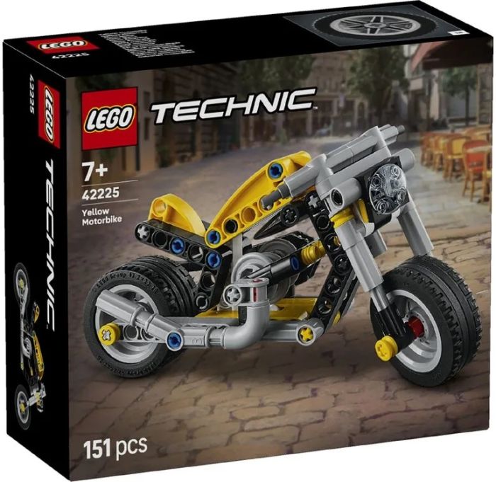 Конструктор LEGO Technic Жолтый мотоцикл
