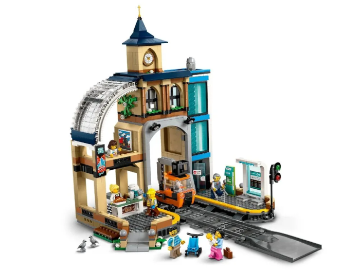 Конструктор LEGO City Центральный железнодорожный вокзал