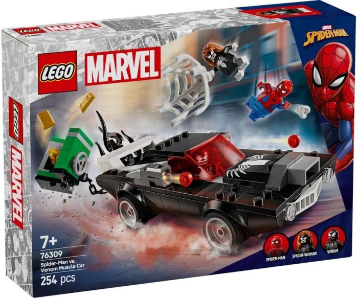 Конструктор LEGO Super Heroes Человек-паук против маслкара Венома