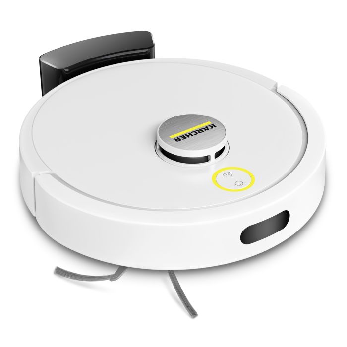 Робот-пилосос karcher RVC 3, h=0.97см, вологе прибирання, конт пил -0.24л, вода -0.28л, автон. робота до 130хв, Bluetooth, білий 