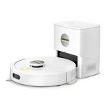 Робот-пилосос karcher RVC 3 Comfort, h=0.97см, вологе прибирання, конт пил -0.24л, вода -0.28л, автон. робота до 130хв, Bluetooth зарядна станція , білий