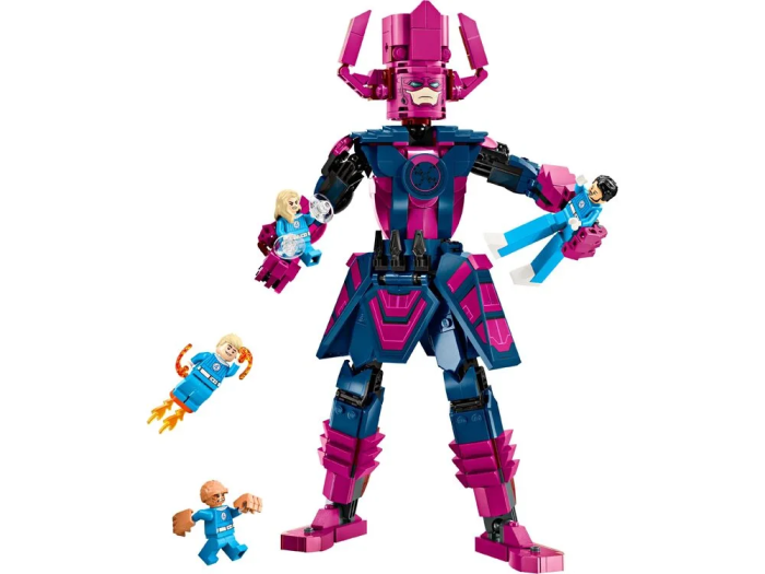 Конструктор LEGO Super Heroes Фантастическая четверка против Ґалактуса: фигурка для складывания