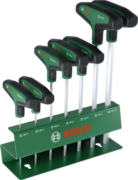 Отвертки шестигранные Bosch Т-образная рукоятка набор 7шт