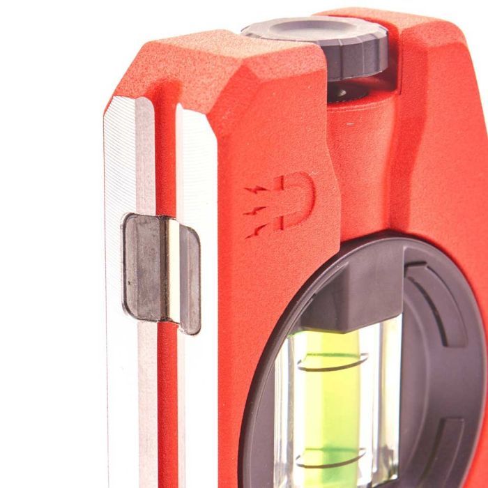 Уровень Milwaukee MiniBox, 7.8см, 1 капсула, 360° магнитный, алюминиевый корпус