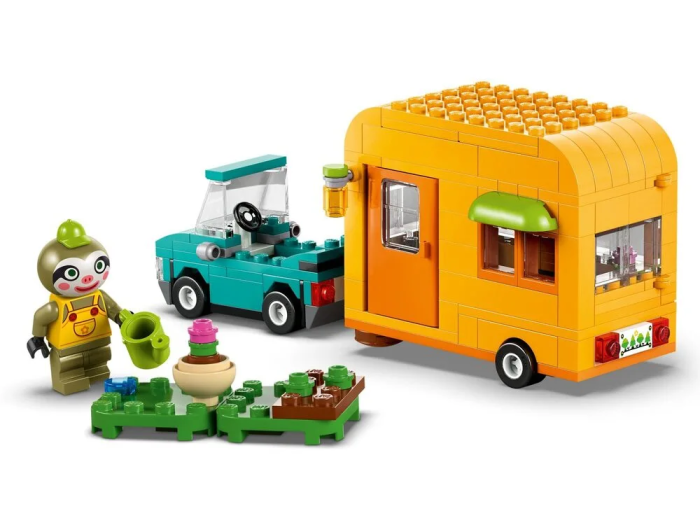 Конструктор LEGO Animal Crossing Садова крамниця і караван, що належать Leif