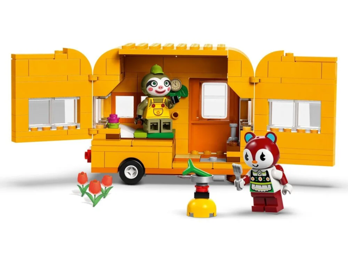 Конструктор LEGO Animal Crossing Садова крамниця і караван, що належать Leif