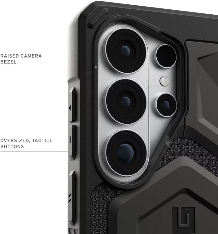 Чохол UAG для Samsung Galaxy S26 Ultra, Monarch Pro with Magnet, Kevlar Black