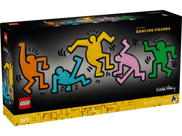 Конструктор LEGO ART Кіт Гарінґ — Танцюющие человечки
