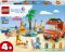 Конструктор LEGO Bluey Пляж и семейная поездка на автомобиле Блуи