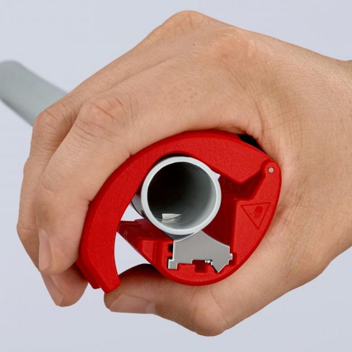 Труборіз KNIPEX для пластикових труб, 20-50мм 72мм 0.108кг