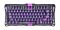 Клавиатура магнитная GravaStar Mercury V75 Lite 75keys, Blackcore, USB-A, Transparent Black
