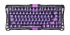 Клавіатура магнітна GravaStar Mercury V75 Lite 75keys, Blackcore, USB-A, Transparent Black