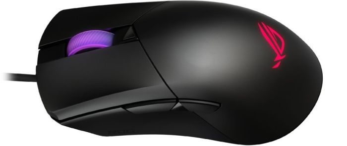 Мышь ASUS ROG Gladius III Core, RGB, USB-A, чёрный