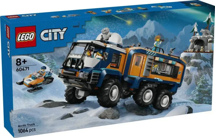 Конструктор LEGO City Арктический иследовательский грузовик с научной лабораторией