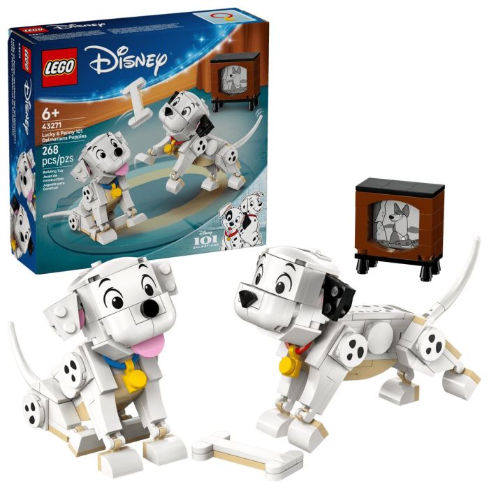Конструктор LEGO Disney Classic Лакі та Пенні. 101 далматинець