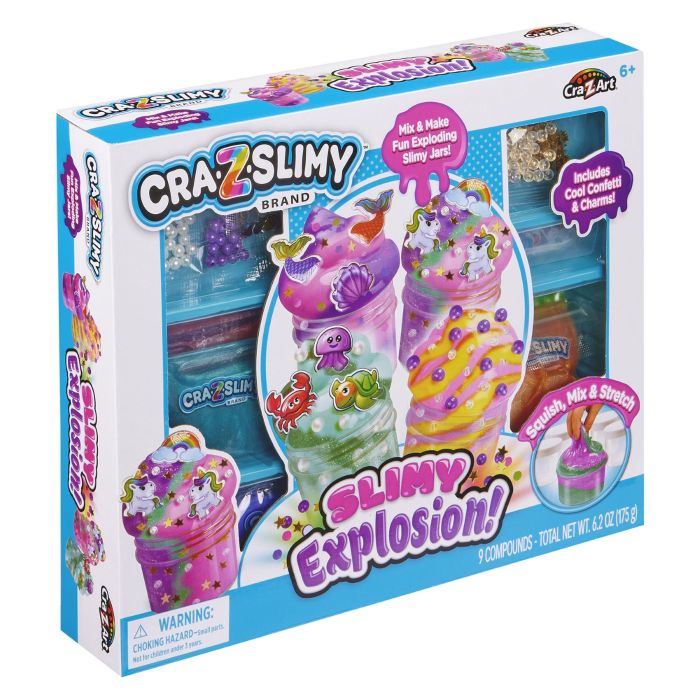 Слайм Cra-Z-Art Slimy Explosion, набор 24ед