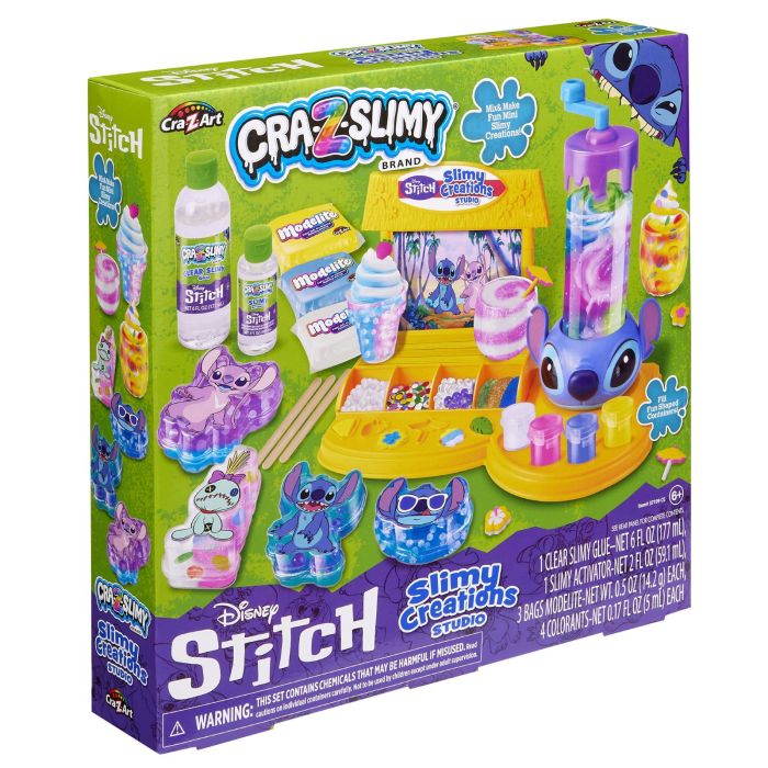 Слайм Cra-Z-Art Stitch Slimy Creations Studio, набір 31од