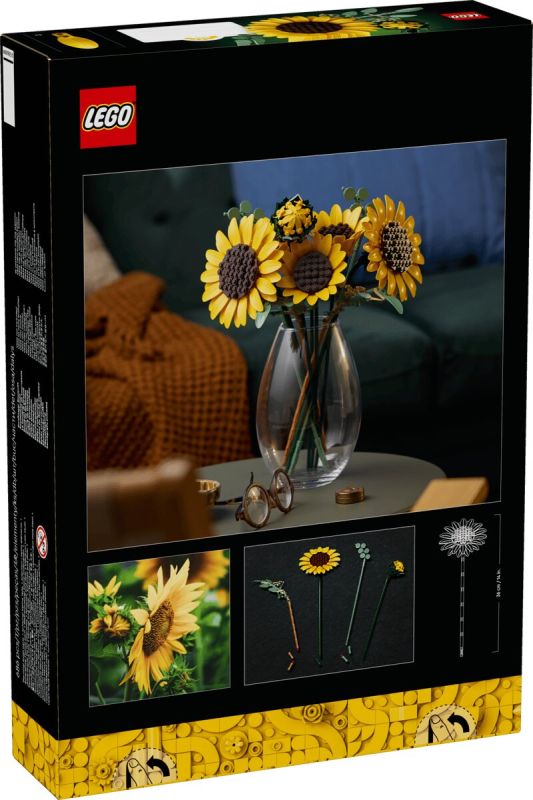 Конструктор LEGO Botanicals Букет подсолнухов