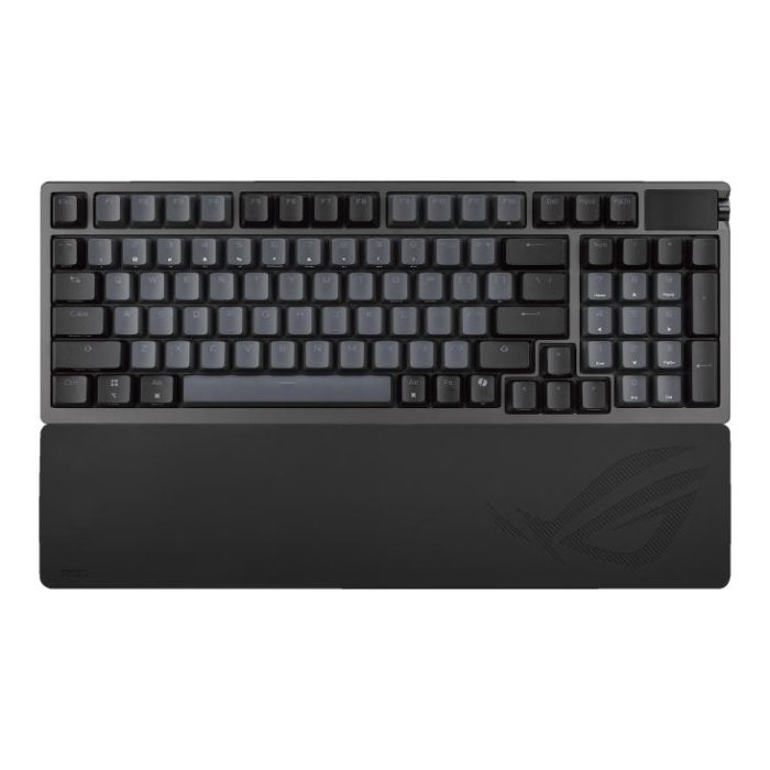 Клавиатура механическая ASUS ROG Azoth 96 HE, 96key, HFX V2 Magnetic Switches, USB-A/WL/BT, EN, RGB, чёрный