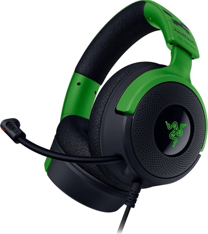 Гарнитура Razer Kraken V4 X, 7.1, USB-A, 1.8м, RGB, Minecraft Ed.