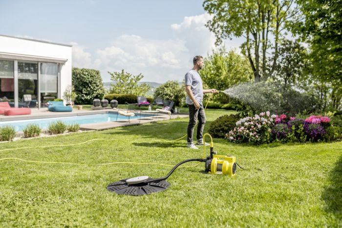 Насос садовий Karcher BP 6.000 Garden Set, 1000Вт, 6000л/г, 45м, 4.5бар, 8м, 35°C, G1, 9.65кг