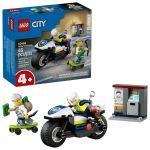Конструктор LEGO City  Переслідування на поліцейському мотоциклі