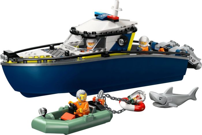 Конструктор LEGO City Преследование на полицейськом катере