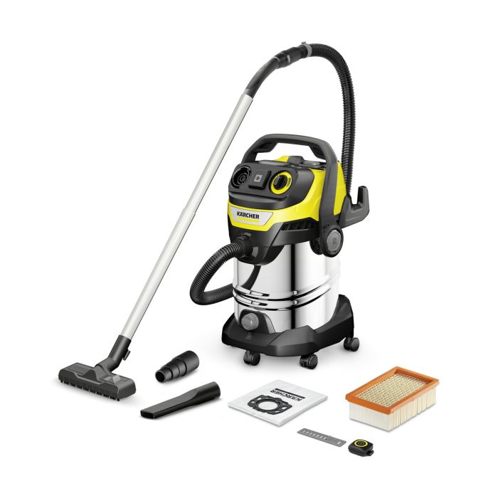 Пылесос профессиональный Karcher WD 7 Control P S 30/6/35/T 1400Вт 290мБар контейнер 30л 8.7кг