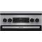 Плита Gorenje комби, 62л, 50x60см, метал. кришка, дисплей, эмалированные реш, титан