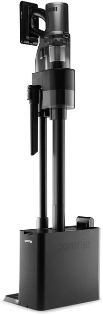 Пылесос Gorenje беспроводный, 190Вт, конт пыль -0.6л, автон. раб. до 60мин, HEPA, подсветка, индикатор, турбощетка, антрацит