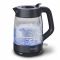 Электрочайник Tefal Morning Glass Kettle, 1.7л, стекло, с подсветкой, черный