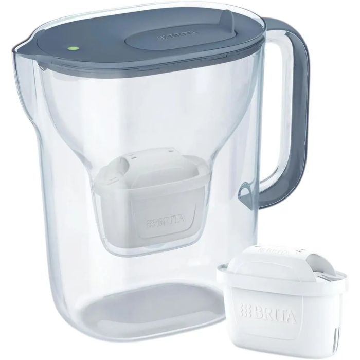 Фільтр-глечик Brita Style Essential XL Mxpro 3.6л (2.3л очищеної води) + 3 картриджа сіро-блакитний