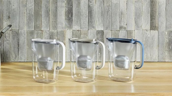 Фільтр-глечик Brita Style Essential XL Mxpro 3.6л (2.3л очищеної води) + 3 картриджа сіро-блакитний