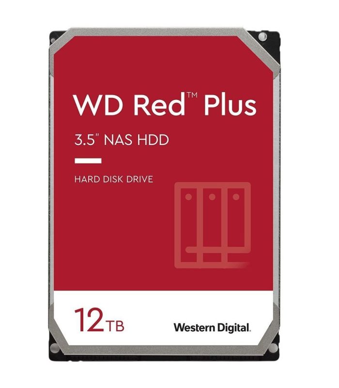 Жесткий диск WD 12TB 3.5" 7200 512MB SATA Red Plus NAS