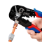 Клещи обжимные KNIPEX Western, для обжима штекеров 190мм фосфатированные 0.345кг