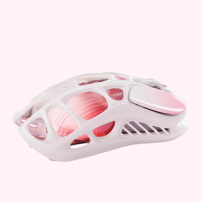 Мышь GravaStar Mercury M1 Pro, magnesium alloy body, BT/WL/USB-A, RGB, Sakura Pink