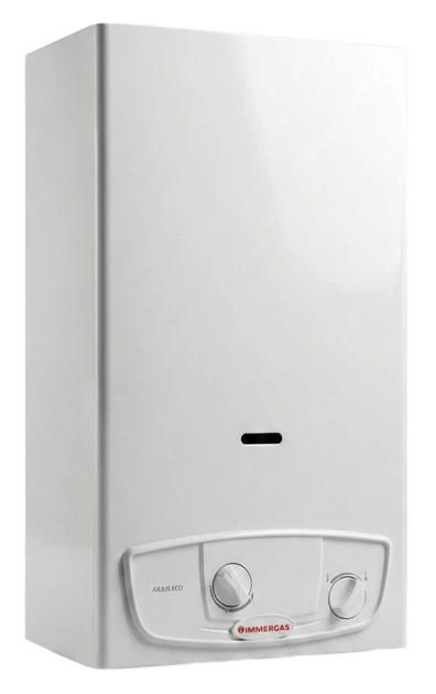 Газовая колонка Immergas JULIUS ECO 11 11л/мин 19.3 кВт Low NOx розжиг от батареек белый
