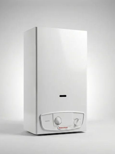 Газовая колонка Immergas JULIUS ECO 14 14л/мин 24,3 кВт Low NOx розжиг от батареек белый