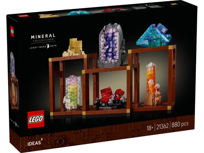 Конструктор LEGO Ideas Колекція мінералів