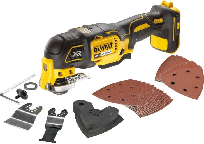 Многофункциональный инструмент аккумуляторный DeWalt XR Li-lon 18В 20000цв/мин 1.1кг без АКБ и ЗП