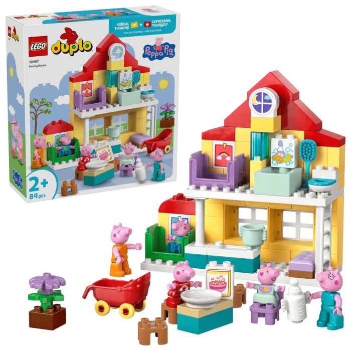 Конструктор LEGO DUPLO Peppa Pig Семейный дом