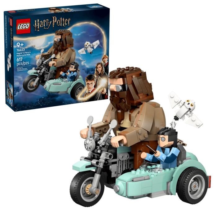 Конструктор LEGO Harry Potter Поездка Геґрида и Гарри на мотоцикле