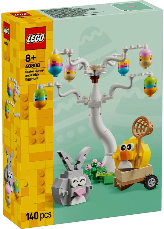 Конструктор LEGO Iconic Пасхальный кролик и охота на куриные яйця