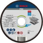 Диск відрізний Bosch Professional для нержавіючої сталі та металу 125x1x22.23мм