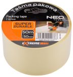 Стрічка пакувальна Neo Tools, 50мх50мм, прозора