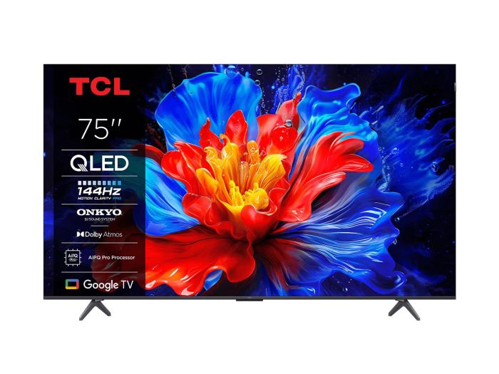 Телевизор 65" TCL QLED 4K 144Hz Smart Google TV Titan ONKYO sound