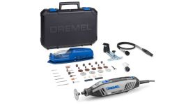 Шліфмашина шліфувально-гравірувальна Dremel 4250 4250 3-45 175В 5000-35000об/хв 45 насадок + 3 приставок кейс 0.70кг