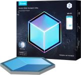 Настінний світильник Govee H106A Glide Hexagon Light Panels Ultra expansion pack, 1шт, RGBIC, WI-FI/Bluetooth, фіолетовий